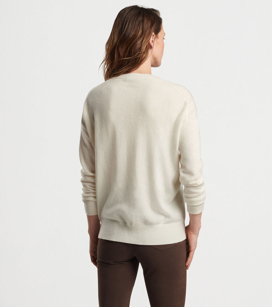 Women's Artisan Crafted Cashmere Crewneck Jumper image number 3