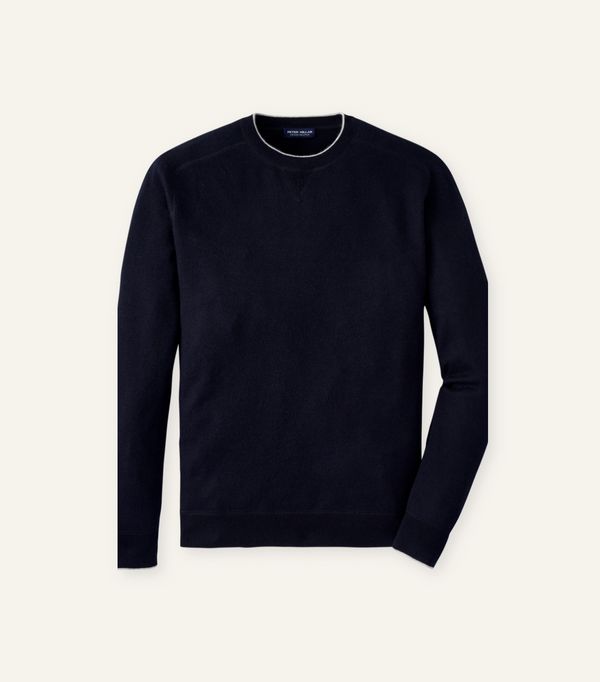 The Voyager Jumper in Navy