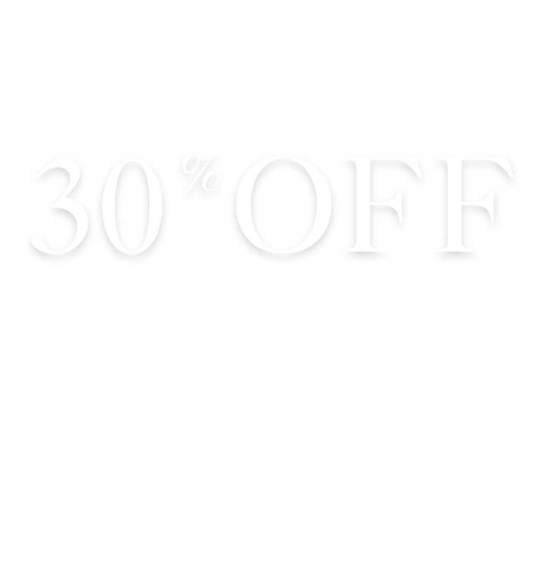 END OF SEASON SALE 30% OFF SELECT ITEMS