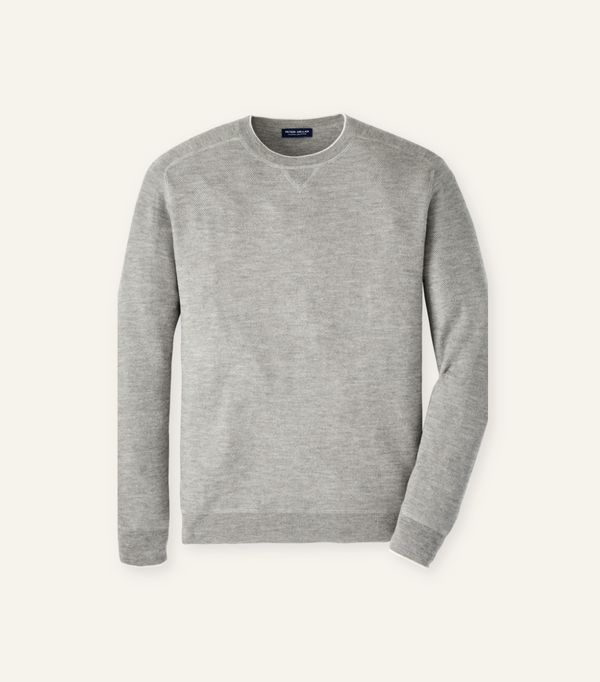 The Voyager Jumper in Gale Grey