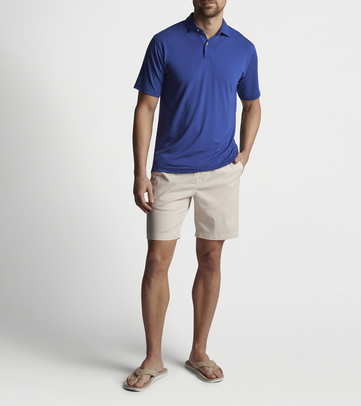 peter millar khaki shorts